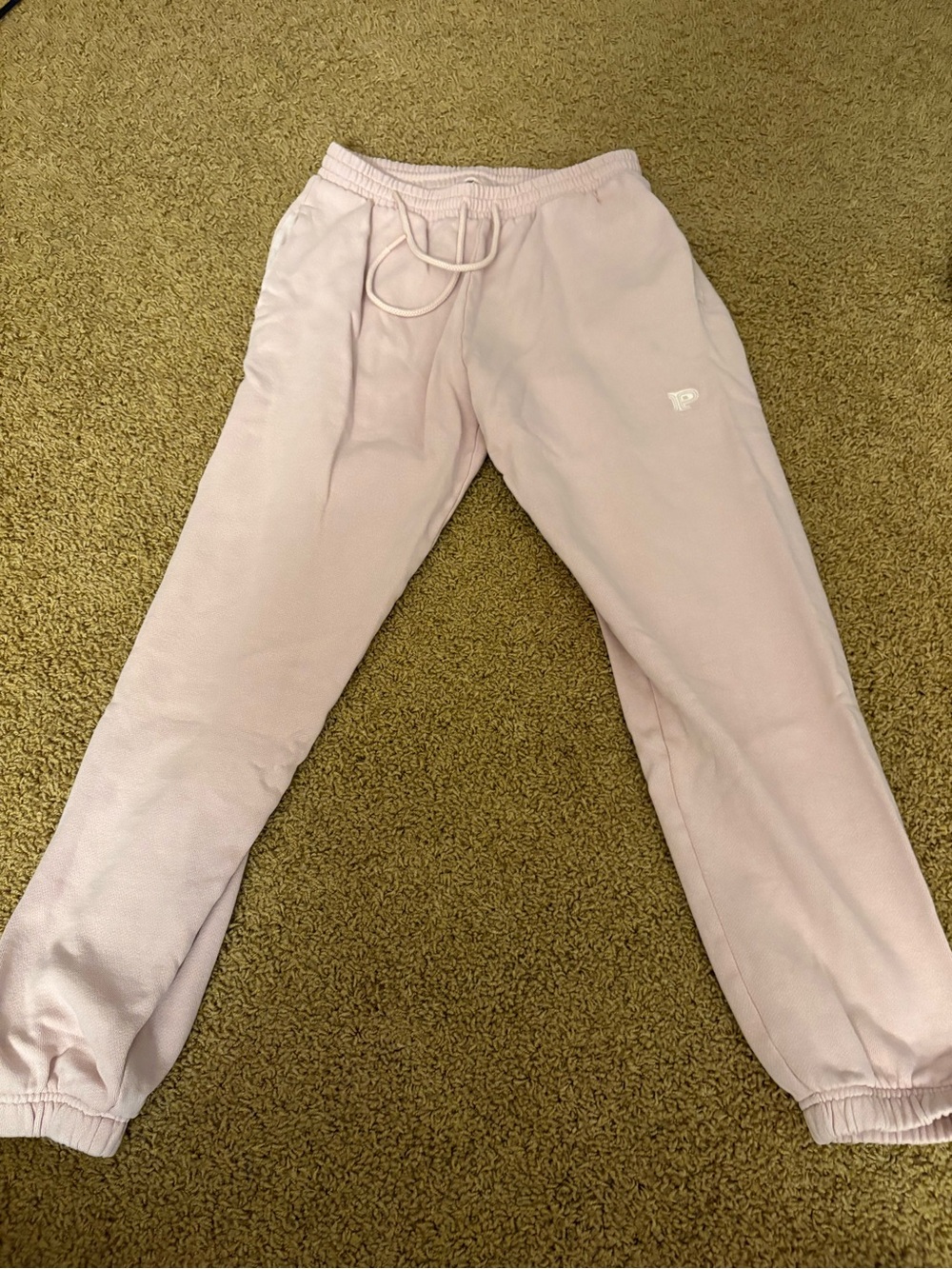 VS PINK baby Pink Drawstring Jogger Sweatpants